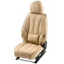 Seat Covers, Universal Car Seat Covers Front Seats, 6pcs Faux Leather Seat Cover, Full Enclosed Design, Detachable Headrest and 