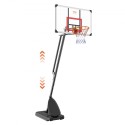 Basketball Hoop, 7.6-10 ft Adjustable Height Portable Backboard System, 50 inch Basketball Hoop & Goal, Kids & Adults