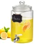 Drik dispenser, 1 gallon drik dispensere til fester, glasjuice