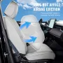 Seat Covers, Universal Car Seat Covers Full Set Seats, Front and Rear Seat, 13pcs Faux Leather Seat Cover, Full Enclosed Design,