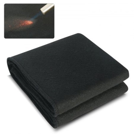 Carbon Felt Welding Blanket, 27" x 12" Flame Retardant Welding Blankets, Up To 1800Â°F Heat Resistant Blanket Set, Cuttable