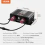 250 AMP Dual Battery Smart Isolator, 12V/24V, Universal VSR Voltage Sensitive Relay Battery Isolator Intelligent with LCD Screen
