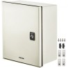 NEMA Fiberglass Enclosure, 12 x 10 x 6 in NEMA 4X Fiberglass Electrical Box, IP66 Waterproof & Dustproof, Outdoor/Indoor