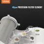 Spin Down-filter, 40 mikron hele husets sedimentfilter til