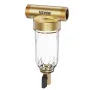 Spin Down Filter, 40 Micron Whole House Sediment Filter for Well Water, 3/4" G-F + 1" G-M, 4 T/H High Flow Rate, for Whole House