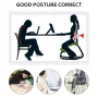 Ergonomic Kneeling Chair 99.8 kg Load Capacity Kneeling Posture Desk Chair Stool with Hip Cushion Kneeling Ergonomic Stool for H