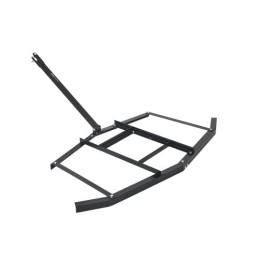 Driveway Drag, 67.7" Width Tow Behind Drag Harrow, Q235 Steel Driveway Grader with Adjustable Bars, Support up to 50 lbs,
