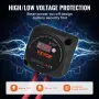 Dual Battery Isolator Kit, 12V 140Amp, Manual and Auto Modes VSR Voltage Sensitive Relay with LCD Screen, Smart Battery Isolator