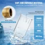 Spin Down Filter, 40 Micron + 30 Micron Fine Filtration, Whole House Sediment Filter for Well Water, 3/4"(1.9 cm) G-F + 1"(2.5 c