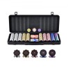 Poker Chip Set, 500-Piece Poker Set, Complete Poker Playing Game Set with Carrying  Case, Heavyweight 14 Gram Casino Clay