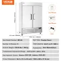 Kommerciel fryser 38,83 cu.ft, rækkevidde i lodret fryser 2