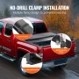 Lastbilseng dækning, rulle up truck seng tonneau cover