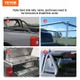 Truck Bed Cover, Roll Up Truck Bed Tonneau Cover, Compatible with 2019-2024 Chevy Silverado GMC Sierra 1500 (NOT FIT 19-24 Class