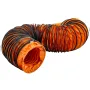 25 ft PVC Fleksibel kanal, der hører til 250 mm/10 "Diameter