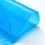 Solar Pool Cover, Φ10 ft Round Solar Blanket for Pools, Inground Above Ground Swimming Pool Solar Cover, 15 mil Solar Covers Blu