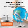 Belyset World Globe med Stand Educational 13in/330.2mm