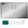 34" X 19" Bbq Door Access Door Stainless Steel Island Outdoor Garden Patio