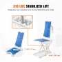Electric Chair Lift, Devices to Lift Elderly off Floor for Elderly, 3.03-19.96 inch Height Adjustable, Support Up to 310 LBS, 45