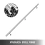 Stair Handrail 6ft Stair Rail Stainless Steel Modern Handrails for Stairs 200lbs Capacity Indoor Handrail for Stairs Wall Mounte