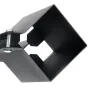 Fence Post Anchor Ground Spike, 6 Pack 24 x 4 x 4 Inches Outer Diameter (Inner Diameter 3.5 x3.5 Inches), Metal Black Powder Coa