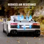 GT Wing Car Spoiler, 43.3 inch Universal Spoiler with Single Deck, Adjustable Lightweight Aluminum, Car Rear Spoiler Wing, Racin