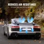 GT Wing Car Spoiler, 46.3 inch Universal Spoiler, Compatible with most Sedans and Coupes, High Strength ABS Material, Car Rear S