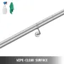 Stair Handrail 6ft Stair Rail Stainless Steel Modern Handrails for Stairs 200lbs Capacity Indoor Handrail for Stairs Wall Mounte