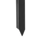 Fence Post Anchor Repair Kit, 2 Pack Inner Diameter 2 x2 Inches Heavy Duty Steel Fence Post Support Stakes, Anchor Ground Spike 