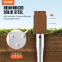 Ingen graveanker, 4 pakke 3,94 x 2,76 x 27,56 i DIY-skrue i