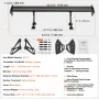 Universal bagspoiler GT Style Justerbar bagagerum Wing Car