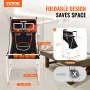 Foldbar indendørs dobbeltskud basketball arkade spil 2 spiller