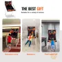 Foldable Basketball Arcade Game, 2 Player Indoor Basketball Game, Home Dual Shot Sport with 4 Balls, 8 Game Modes, LCD Electroni