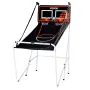 Foldable Basketball Arcade Game, 2 Player Indoor Basketball Game, Home Dual Shot Sport with 4 Balls, 8 Game Modes, LCD Electroni