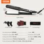Hair Straightener, 1.5-inch Titanium Flat Iron, Negative Ions Hair Straightener Flat Iron with LCD Display and 25 Temp Levels - 