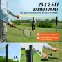 Badminton Net Set, Outdoor Backyard Beach Park Badminton Net
