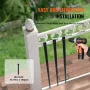 Staircase Metal Balusters, 38'' x 1'' Flat Aluminum Alloy Decorative Banister Spindles, 72 Pack Deck Baluster with Screws, Class