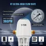 Spin ned filter, 40 mikron hele husets sedimentfilter til