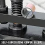 Læderskæremaskine 180x120mm manual die skærer tunge