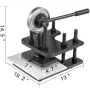Læderskæremaskine 180x120mm manual die skærer tunge