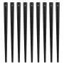 Trappe Metal Balusters, 820x25x5mm flad aluminiumslegering