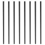 Trappe Metal Balusters, 3/4 '' Runde x 32 '' Lang aluminiums