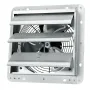 Shutter Exhaust Fan, 254 mm High-speed 1400RPM 753 CFM, Aluminum Wall Mount Attic Fan with AC-motor, Ventilation and Cooling for