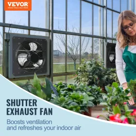 Lukker udstødningsventilatorbutik udstødningsventilator 356 mm