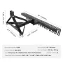 Tow Behind Dethatcher 60"/152.4 cm 3-Point Lawn Dethatcher Rake with Attachments