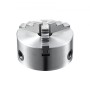 3-Jaw Lathe Chuck, 4'', Self-Centering Lathe Chuck, 0.08-4 in/2 -100 mm Clamping Range with T-key Fixing Screws Reversible