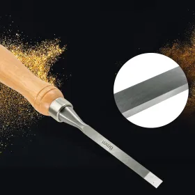 Wood Chisel Sets 12pcs Lathe Chisels 3-3/4Inch /95MM Woodworking Chisels 9Inch Wood Lathe Tools Wood Chisels Lathe Tools for