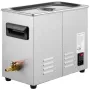6L Digital Ultrasonic Cleaner Heater Timer 400W kraftfuld