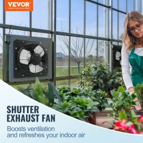 Lukker udstødningsventilatorbutik udstødningsventilator 305 mm