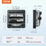 Lukker udstødningsventilatorbutik udstødningsventilator 305 mm
