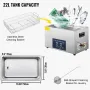 Dobbeltfrekvens 22L Ultrasonic Cleaner med varmeapparat til